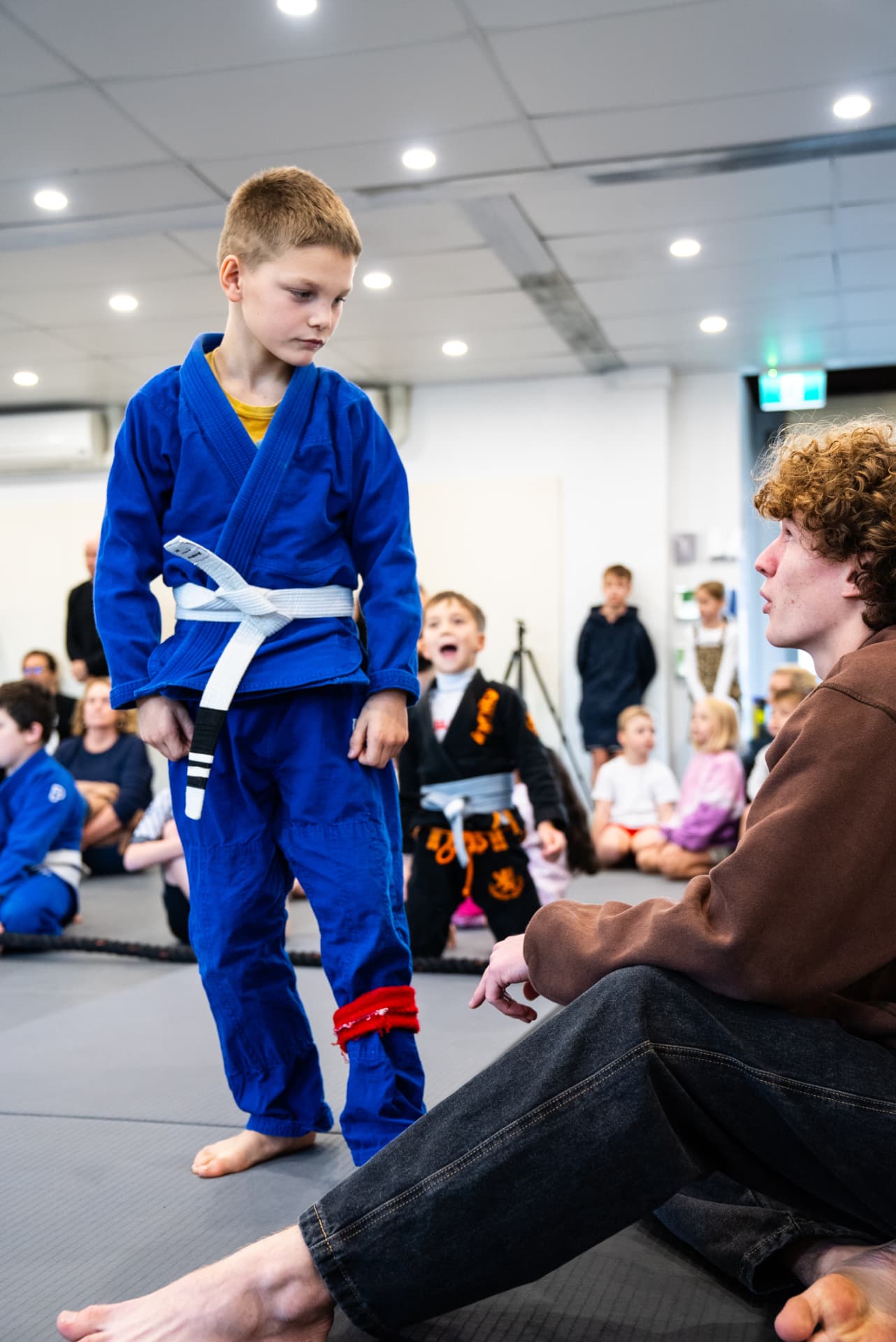 Training at The Good Dose studio 2